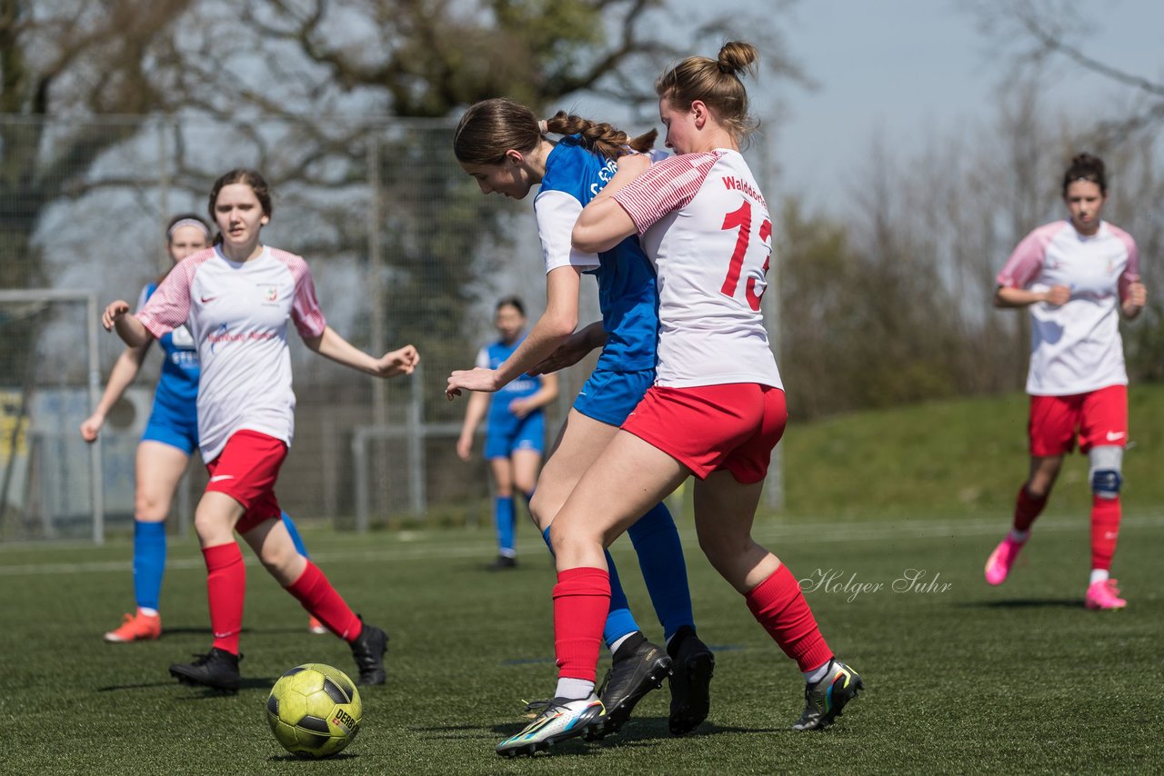 Bild 82 - wBJ SC Ellerau - Walddoerfer SV : Ergebnis: 1:8